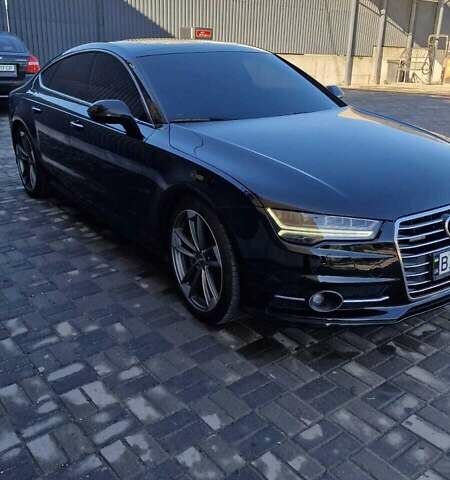 Чорний Ауді A7 Sportback, об'ємом двигуна 2.97 л та пробігом 175 тис. км за 23800 $, фото 1 на Automoto.ua