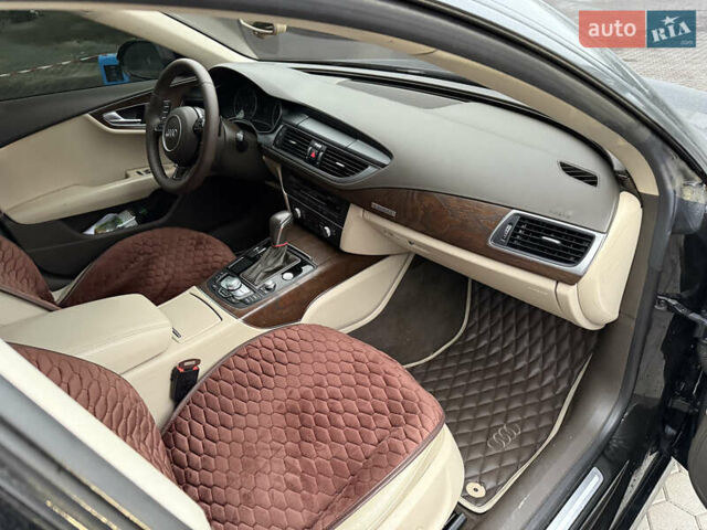 Черный Ауди A7 Sportback, объемом двигателя 3 л и пробегом 215 тыс. км за 17600 $, фото 10 на Automoto.ua