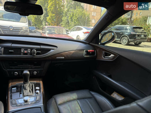 Чорний Ауді A7 Sportback, об'ємом двигуна 3 л та пробігом 141 тис. км за 30800 $, фото 15 на Automoto.ua