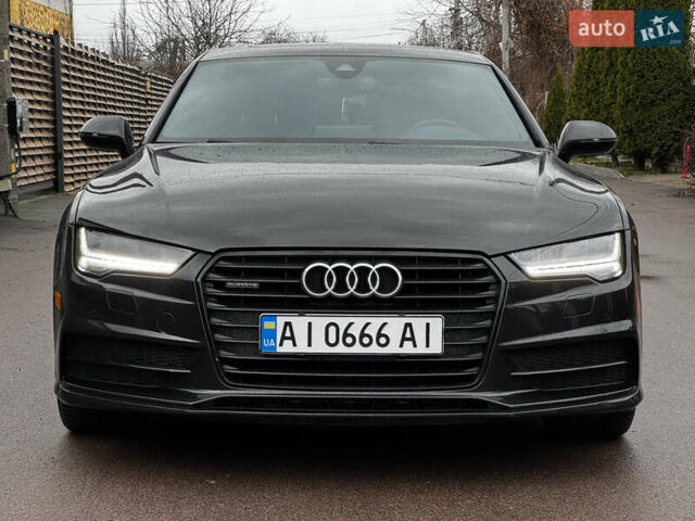 Черный Ауди A7 Sportback, объемом двигателя 3 л и пробегом 137 тыс. км за 23500 $, фото 1 на Automoto.ua