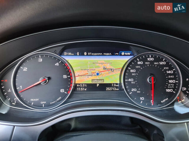 Черный Ауди A7 Sportback, объемом двигателя 3 л и пробегом 252 тыс. км за 31400 $, фото 16 на Automoto.ua