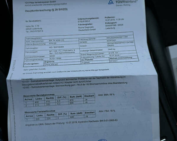 Чорний Ауді A7 Sportback, об'ємом двигуна 2.97 л та пробігом 163 тис. км за 31600 $, фото 69 на Automoto.ua