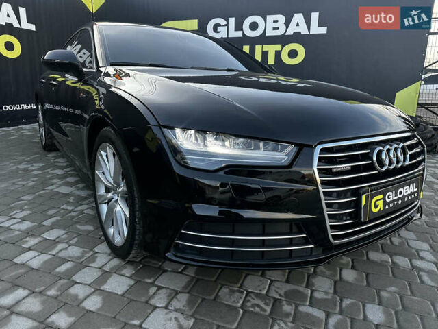 Черный Ауди A7 Sportback, объемом двигателя 3 л и пробегом 181 тыс. км за 16000 $, фото 1 на Automoto.ua