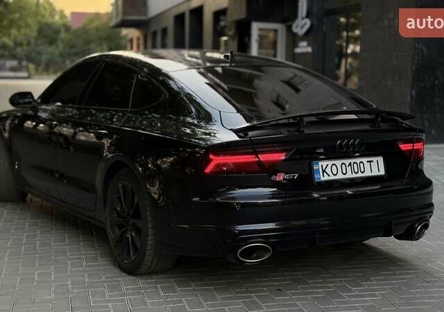 Черный Ауди A7 Sportback, объемом двигателя 3 л и пробегом 174 тыс. км за 26000 $, фото 4 на Automoto.ua