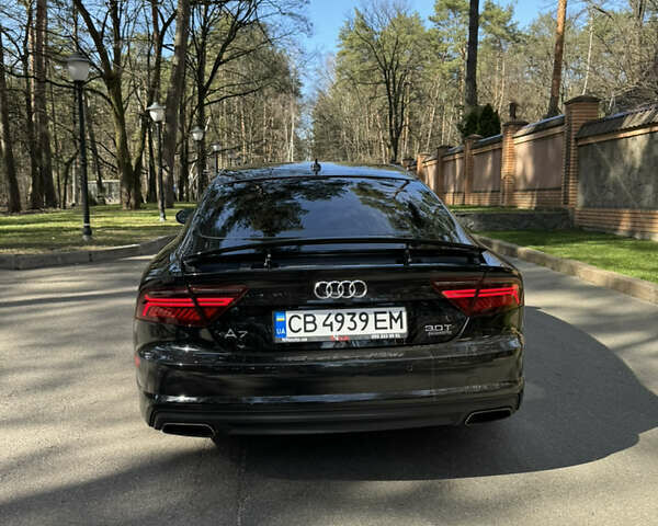 Черный Ауди A7 Sportback, объемом двигателя 3 л и пробегом 148 тыс. км за 25700 $, фото 18 на Automoto.ua