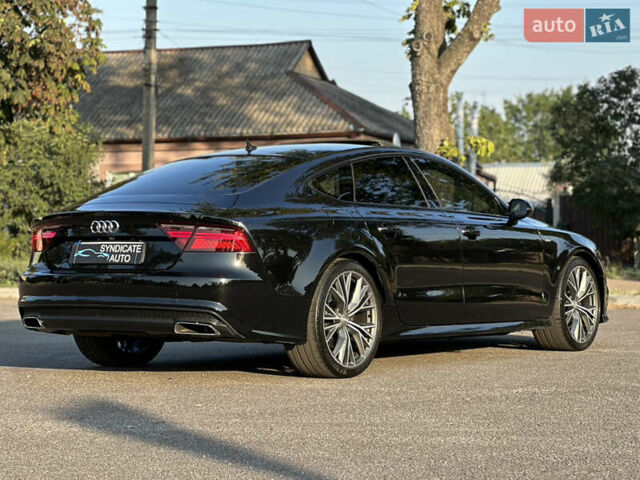 Черный Ауди A7 Sportback, объемом двигателя 3 л и пробегом 157 тыс. км за 28500 $, фото 5 на Automoto.ua
