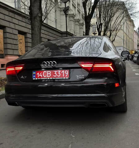 Чорний Ауді A7 Sportback, об'ємом двигуна 3 л та пробігом 181 тис. км за 16500 $, фото 3 на Automoto.ua