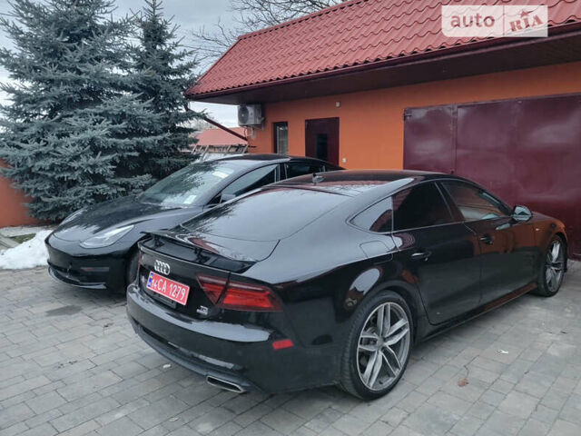 Черный Ауди A7 Sportback, объемом двигателя 3 л и пробегом 252 тыс. км за 31400 $, фото 5 на Automoto.ua