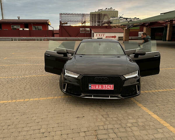 Ауди A7 Sportback 2016 в Львове на Automoto.ua Черный Ауди A7 Sportback, объемом двигателя 3 л и пробегом 171 тыс. км за 21999 $, фото 5 на Automoto.ua