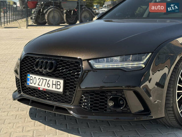 Черный Ауди A7 Sportback, объемом двигателя 3 л и пробегом 166 тыс. км за 27000 $, фото 4 на Automoto.ua