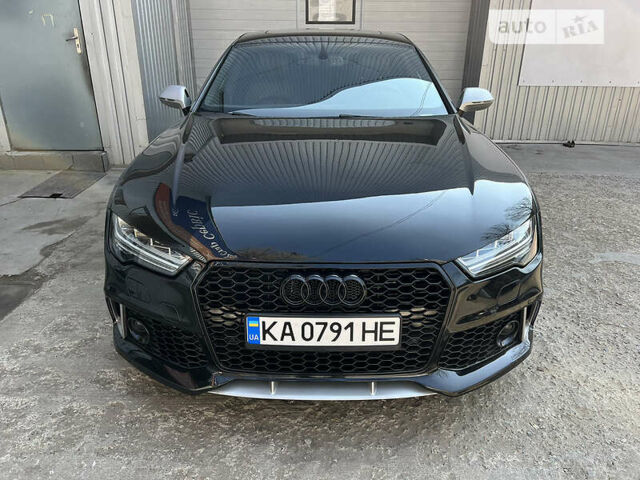 Черный Ауди A7 Sportback, объемом двигателя 3 л и пробегом 110 тыс. км за 27200 $, фото 1 на Automoto.ua