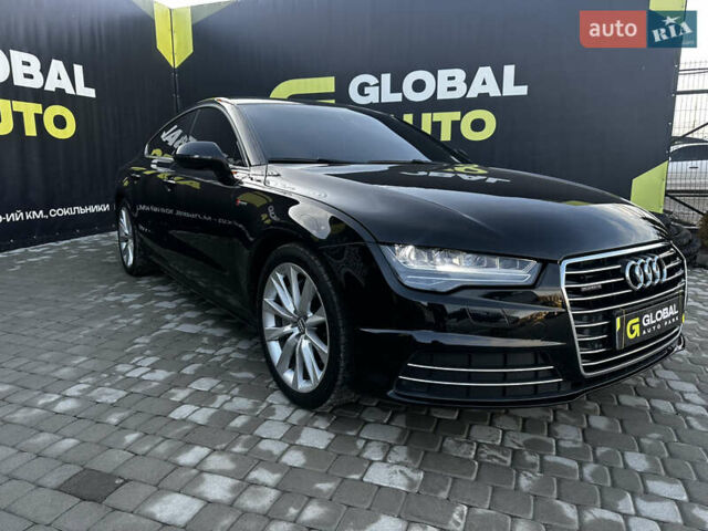 Черный Ауди A7 Sportback, объемом двигателя 3 л и пробегом 181 тыс. км за 16000 $, фото 7 на Automoto.ua