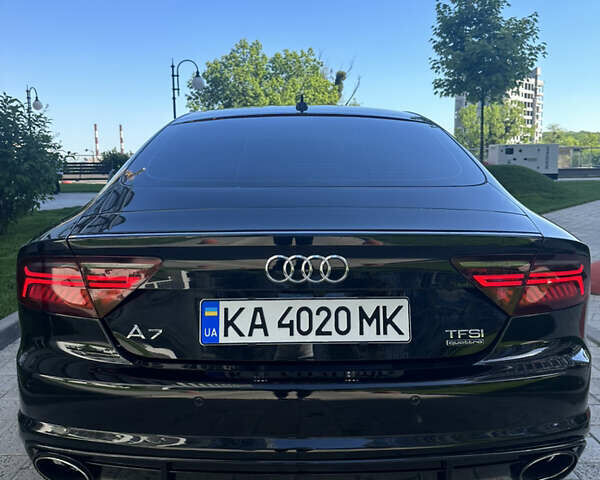 Черный Ауди A7 Sportback, объемом двигателя 3 л и пробегом 118 тыс. км за 27900 $, фото 12 на Automoto.ua