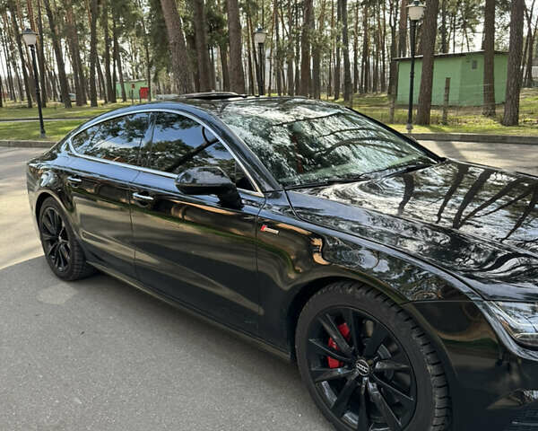 Черный Ауди A7 Sportback, объемом двигателя 3 л и пробегом 148 тыс. км за 25700 $, фото 11 на Automoto.ua