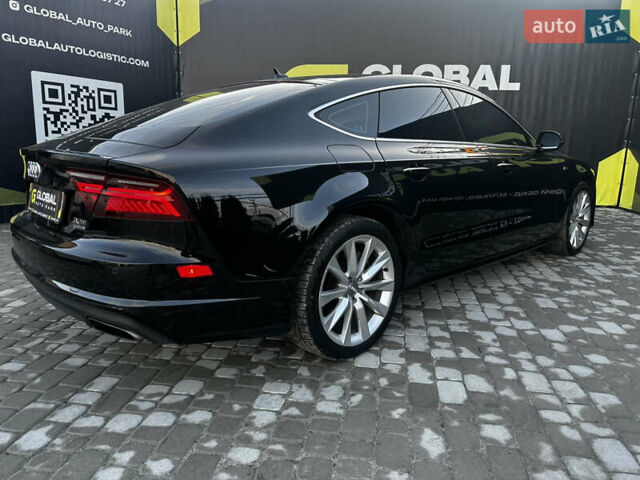 Черный Ауди A7 Sportback, объемом двигателя 3 л и пробегом 181 тыс. км за 16000 $, фото 9 на Automoto.ua
