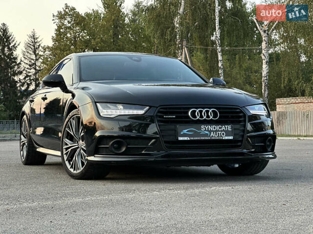 Черный Ауди A7 Sportback, объемом двигателя 3 л и пробегом 157 тыс. км за 28500 $, фото 2 на Automoto.ua