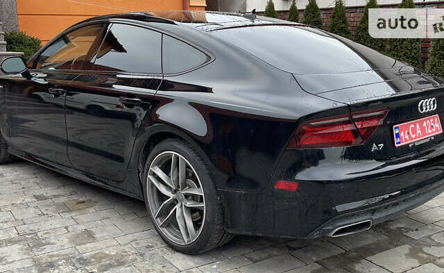 Черный Ауди A7 Sportback, объемом двигателя 3 л и пробегом 252 тыс. км за 31400 $, фото 3 на Automoto.ua