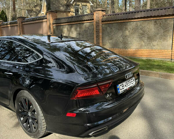 Черный Ауди A7 Sportback, объемом двигателя 3 л и пробегом 148 тыс. км за 25700 $, фото 6 на Automoto.ua