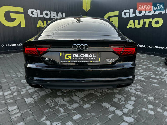 Черный Ауди A7 Sportback, объемом двигателя 3 л и пробегом 181 тыс. км за 16000 $, фото 10 на Automoto.ua