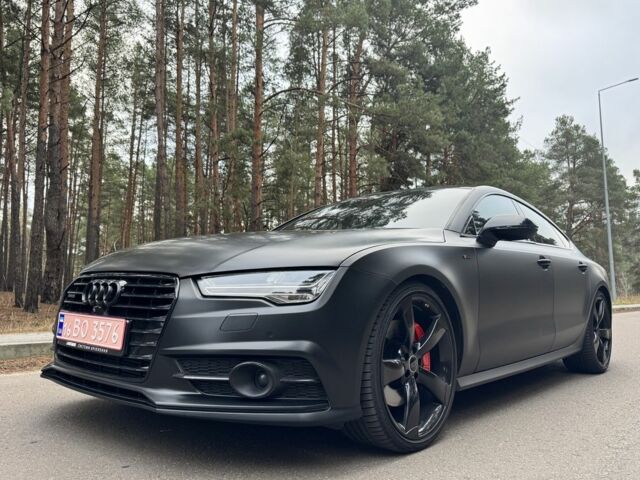Чорний Ауді A7 Sportback, об'ємом двигуна 3 л та пробігом 153 тис. км за 31500 $, фото 14 на Automoto.ua