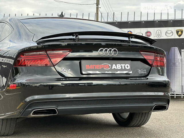 Чорний Ауді A7 Sportback, об'ємом двигуна 3 л та пробігом 110 тис. км за 28700 $, фото 10 на Automoto.ua