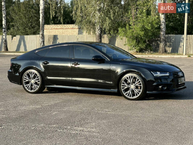 Черный Ауди A7 Sportback, объемом двигателя 3 л и пробегом 157 тыс. км за 28500 $, фото 9 на Automoto.ua