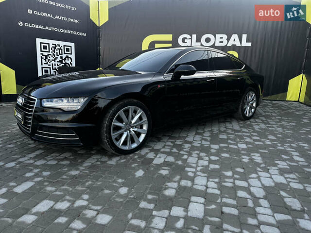 Черный Ауди A7 Sportback, объемом двигателя 3 л и пробегом 181 тыс. км за 16000 $, фото 3 на Automoto.ua