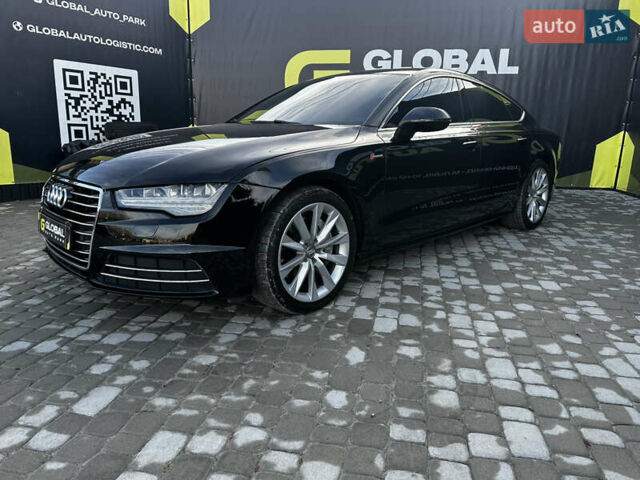 Черный Ауди A7 Sportback, объемом двигателя 3 л и пробегом 181 тыс. км за 16000 $, фото 5 на Automoto.ua