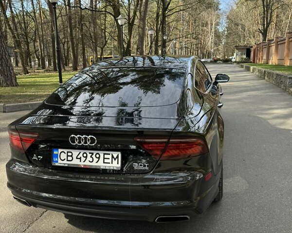Черный Ауди A7 Sportback, объемом двигателя 3 л и пробегом 148 тыс. км за 25700 $, фото 8 на Automoto.ua