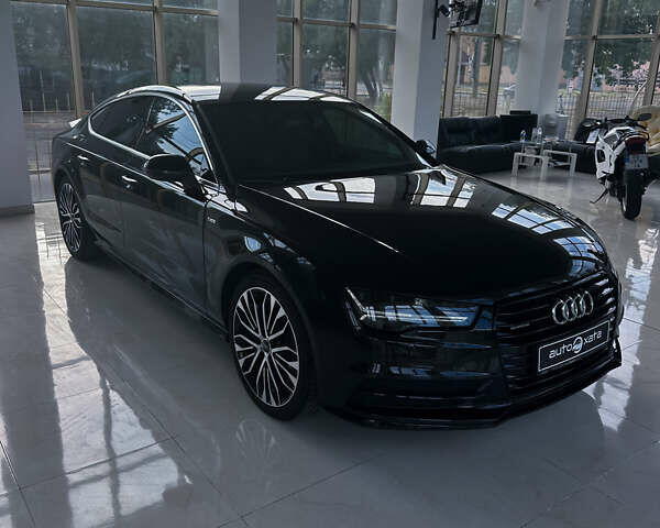 Черный Ауди A7 Sportback, объемом двигателя 3 л и пробегом 211 тыс. км за 28700 $, фото 2 на Automoto.ua