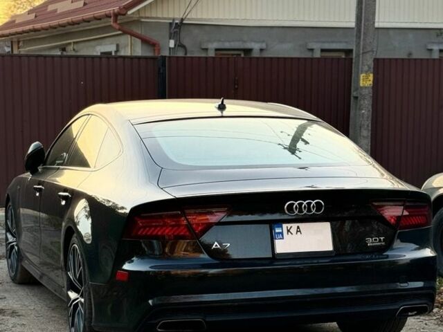Черный Ауди A7 Sportback, объемом двигателя 3 л и пробегом 169 тыс. км за 22880 $, фото 4 на Automoto.ua