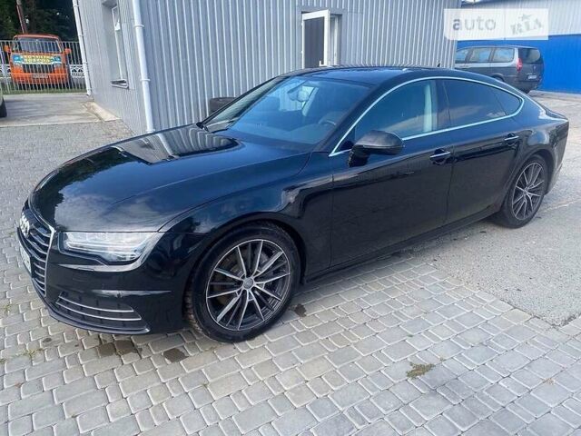 Черный Ауди A7 Sportback, объемом двигателя 3 л и пробегом 169 тыс. км за 32800 $, фото 5 на Automoto.ua