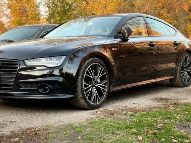 Черный Ауди A7 Sportback, объемом двигателя 3 л и пробегом 169 тыс. км за 22880 $, фото 2 на Automoto.ua