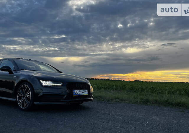 Черный Ауди A7 Sportback, объемом двигателя 3 л и пробегом 71 тыс. км за 28500 $, фото 2 на Automoto.ua