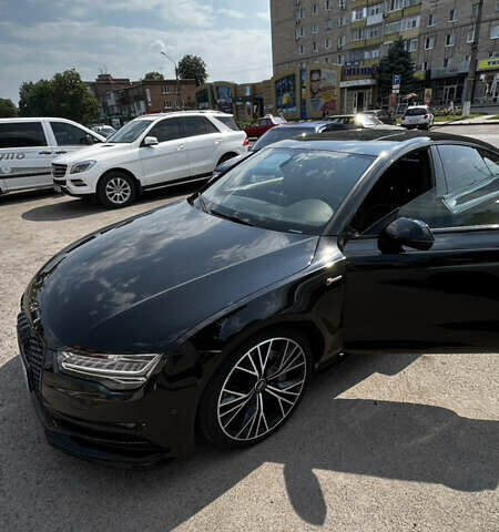 Черный Ауди A7 Sportback, объемом двигателя 3 л и пробегом 71 тыс. км за 28500 $, фото 3 на Automoto.ua