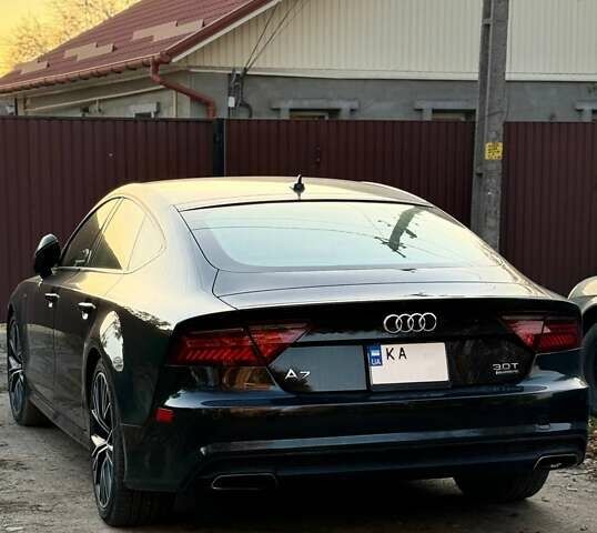 Черный Ауди A7 Sportback, объемом двигателя 3 л и пробегом 169 тыс. км за 24500 $, фото 4 на Automoto.ua