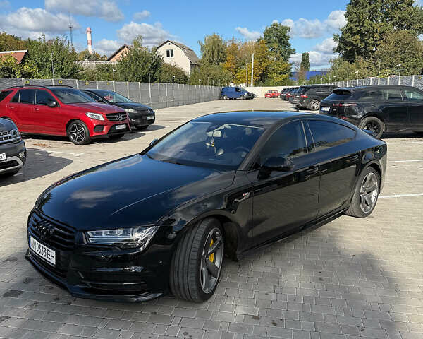 Чорний Ауді A7 Sportback, об'ємом двигуна 2.97 л та пробігом 170 тис. км за 29900 $, фото 5 на Automoto.ua