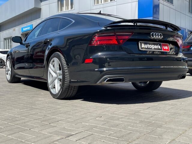 Черный Ауди A7 Sportback, объемом двигателя 3 л и пробегом 143 тыс. км за 23990 $, фото 17 на Automoto.ua