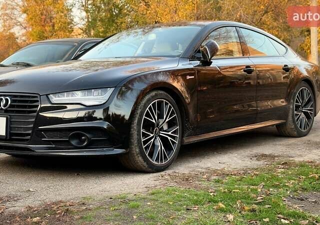 Черный Ауди A7 Sportback, объемом двигателя 3 л и пробегом 169 тыс. км за 24500 $, фото 2 на Automoto.ua
