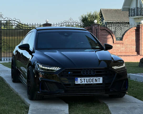 Черный Ауди A7 Sportback, объемом двигателя 3 л и пробегом 75 тыс. км за 52500 $, фото 4 на Automoto.ua