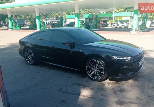 Черный Ауди A7 Sportback, объемом двигателя 3 л и пробегом 206 тыс. км за 48900 $, фото 5 на Automoto.ua