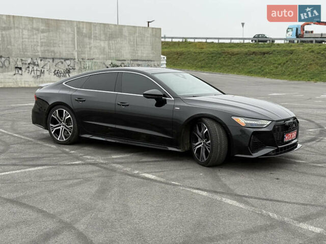 Черный Ауди A7 Sportback, объемом двигателя 3 л и пробегом 150 тыс. км за 48000 $, фото 5 на Automoto.ua