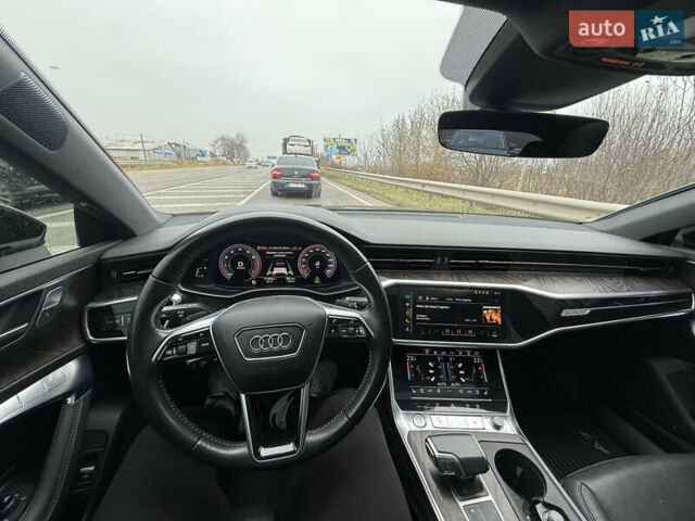 Черный Ауди A7 Sportback, объемом двигателя 3 л и пробегом 150 тыс. км за 48000 $, фото 20 на Automoto.ua