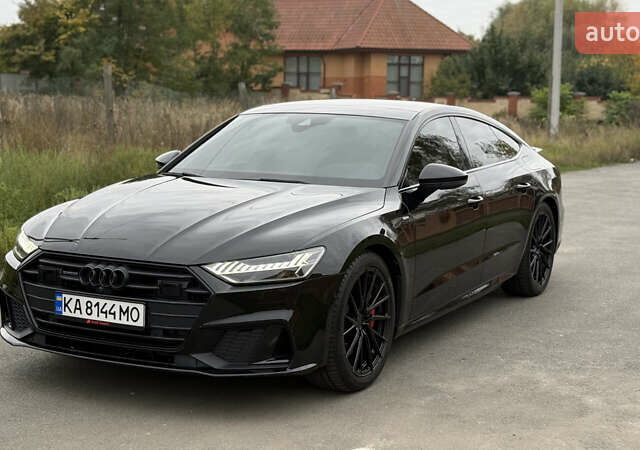 Ауди A7 Sportback 2020 в Киеве на Automoto.ua Черный Ауди A7 Sportback, объемом двигателя 1.98 л и пробегом 73 тыс. км за 70000 $, фото 3 на Automoto.ua