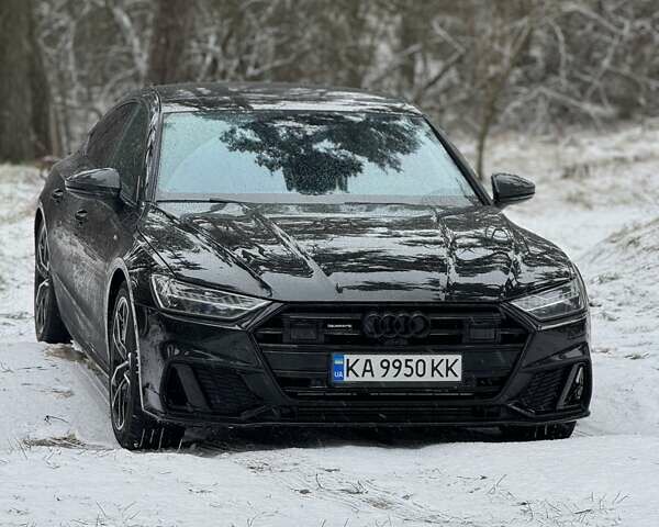 Черный Ауди A7 Sportback, объемом двигателя 3 л и пробегом 23 тыс. км за 89500 $, фото 1 на Automoto.ua