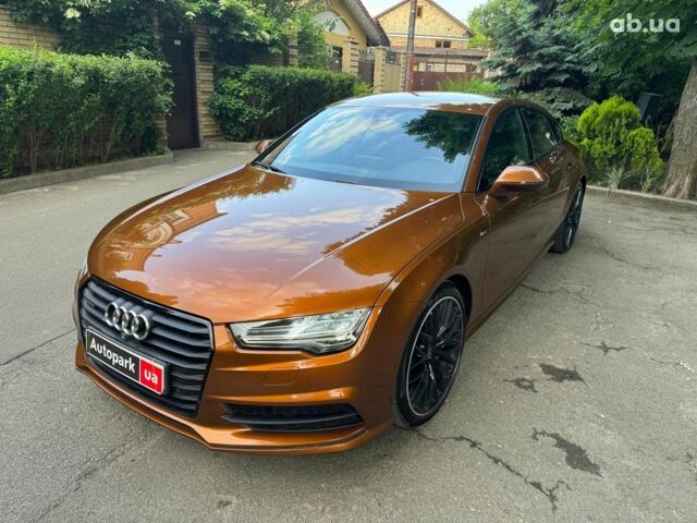 Коричневый Ауди A7 Sportback, объемом двигателя 3 л и пробегом 113 тыс. км за 33690 $, фото 1 на Automoto.ua