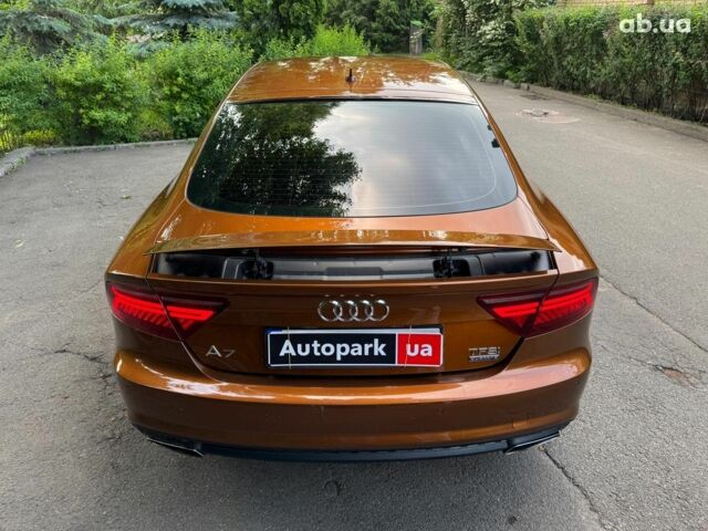 Коричневый Ауди A7 Sportback, объемом двигателя 3 л и пробегом 113 тыс. км за 33690 $, фото 11 на Automoto.ua