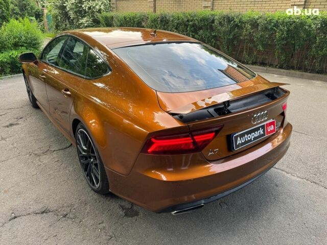 Коричневый Ауди A7 Sportback, объемом двигателя 3 л и пробегом 113 тыс. км за 33690 $, фото 13 на Automoto.ua