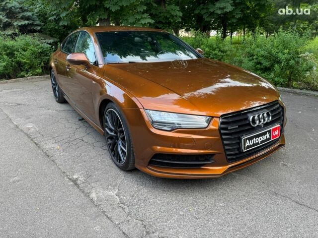 Коричневый Ауди A7 Sportback, объемом двигателя 3 л и пробегом 113 тыс. км за 33690 $, фото 4 на Automoto.ua