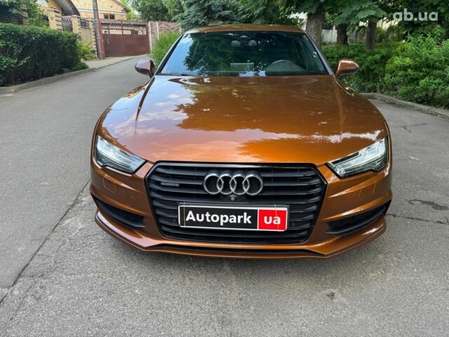 Коричневый Ауди A7 Sportback, объемом двигателя 3 л и пробегом 113 тыс. км за 33690 $, фото 2 на Automoto.ua